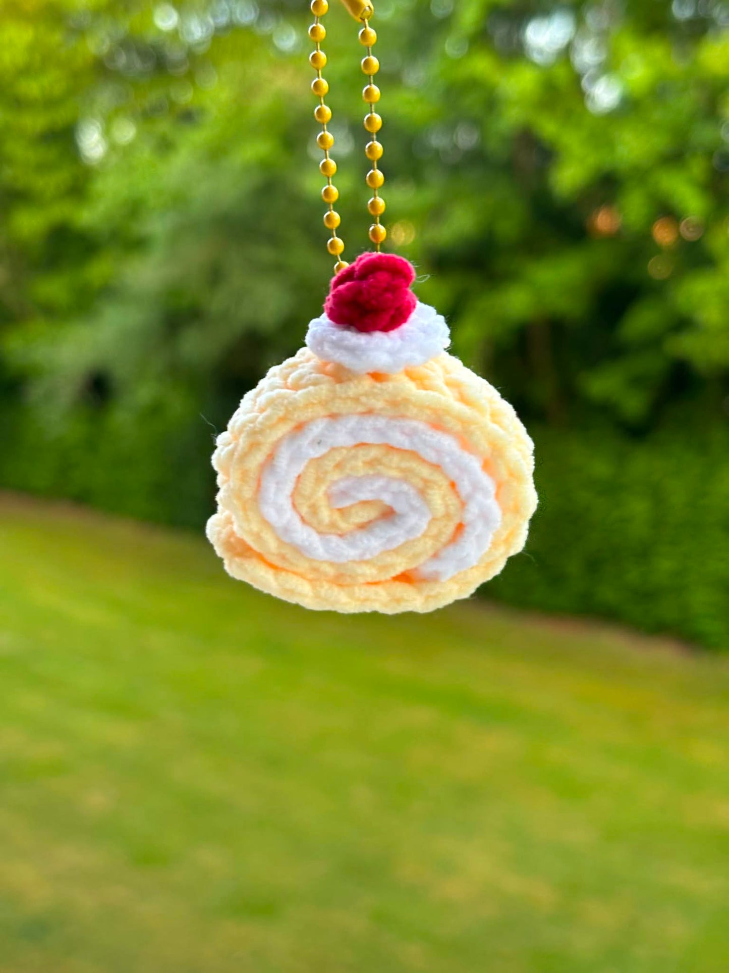 cake roll keychains
