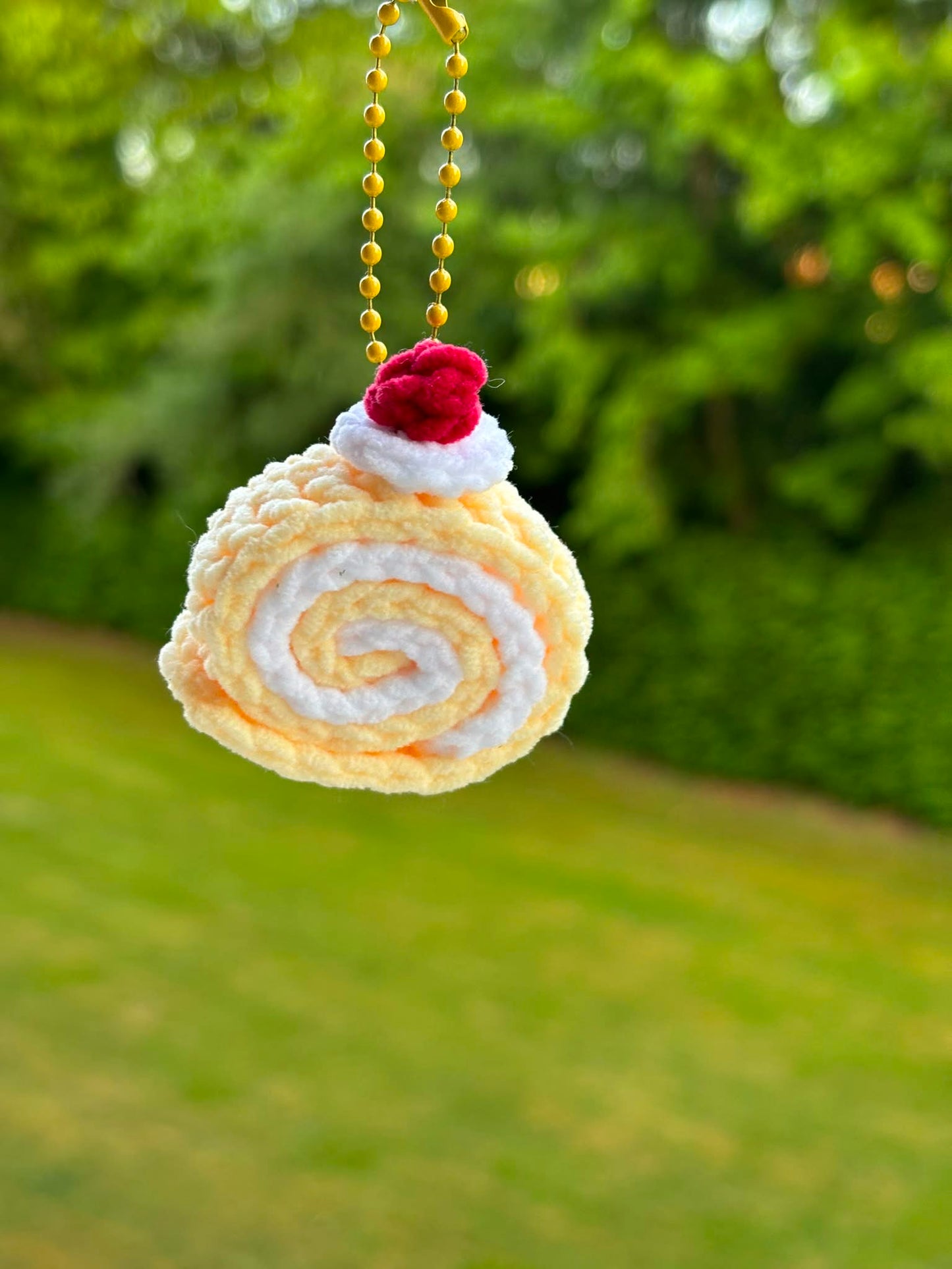 cake roll keychains